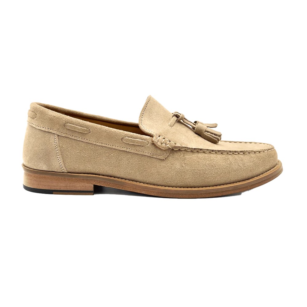 Leather Tassel Loafers