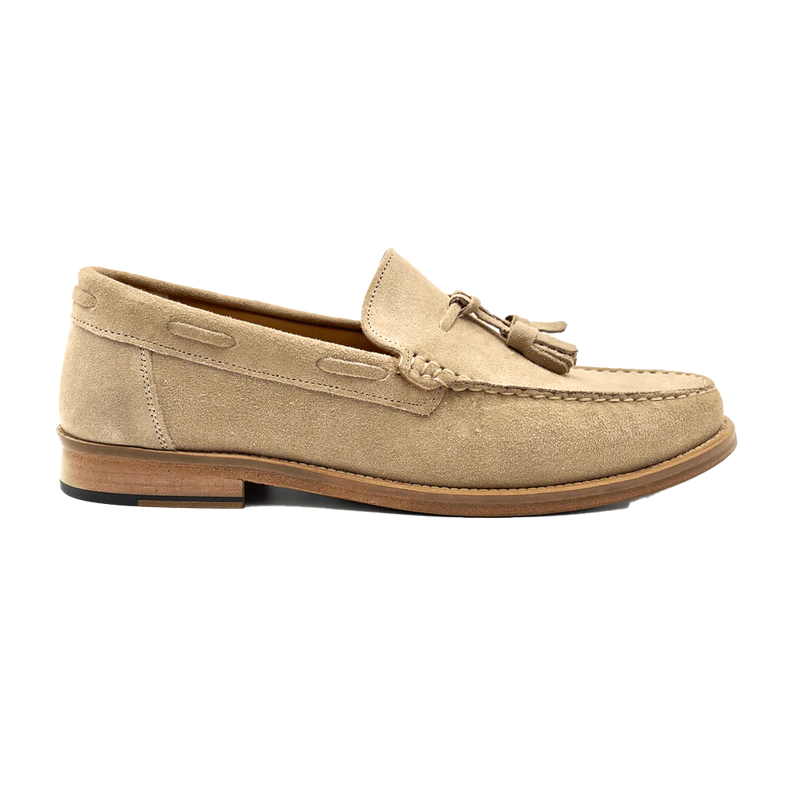 Leather Tassel Loafers
